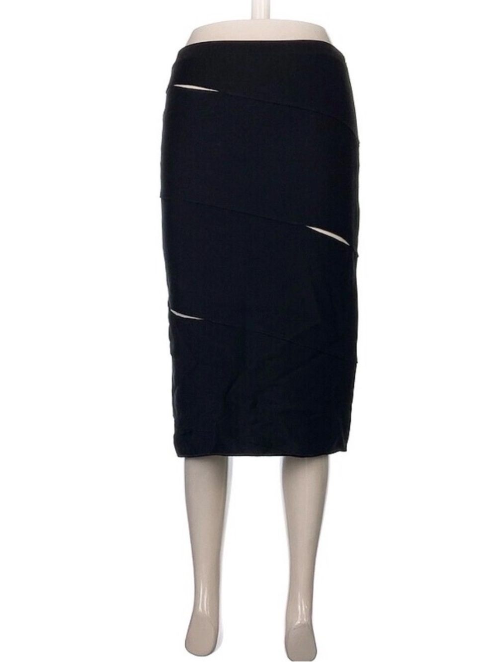 Dior Black Pencil Skirt